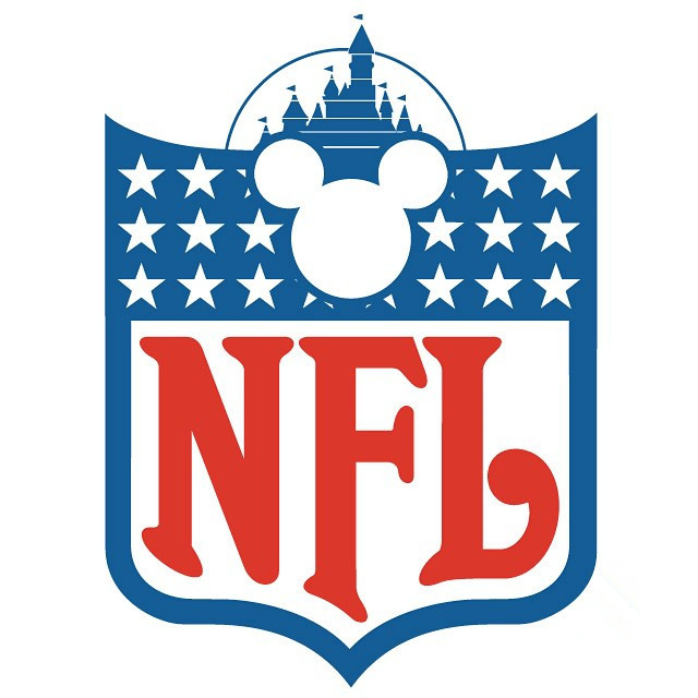 NFL Disney logo DIY iron on transfer (heat transfer)